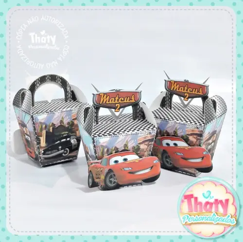 Caixa Sushi - Carros