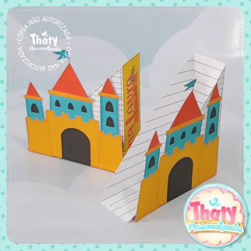 Porta Guardanapo - Aquarela R$ 4,30