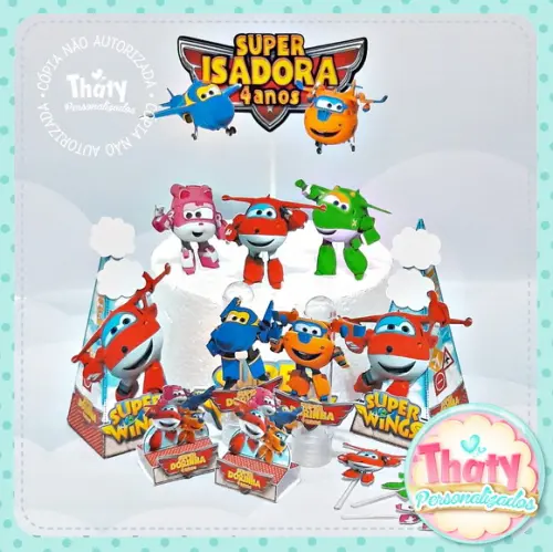 Kit Festa Super Wings