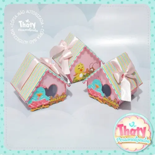 Caixa Casinha Galinha Pintadinha