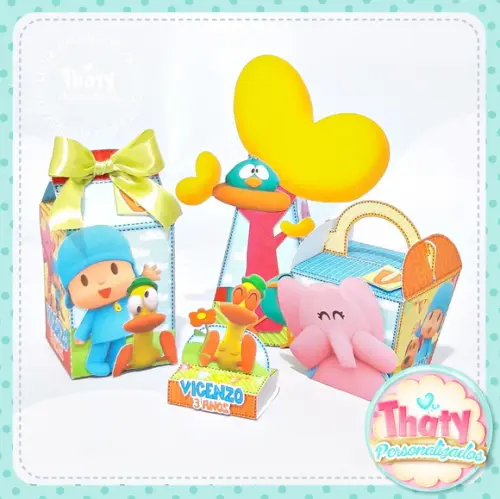 Kit Caixinhas - Pocoyo