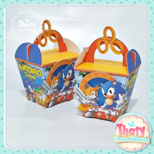 Caixa Sushi Sonic
