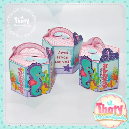 Caixa Sweet Baby - Fundo do Mar