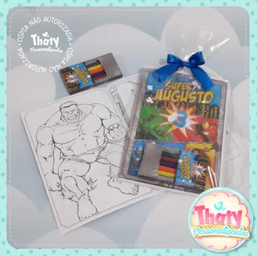 Livrinho para Colorir - Vingadores