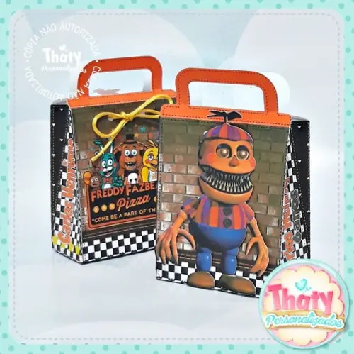 Caixa Sacolinha F.n.a.f. ( Animatronics)