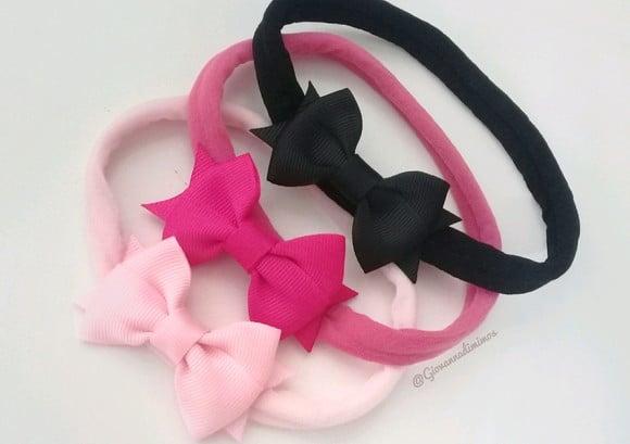 Kit com 3 Faixas para Bebê