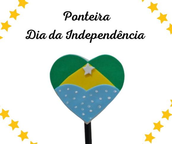 Ponteira de Lápis Dia da Independência do Brasil