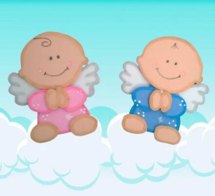 Kit Lembrancinhas Chá de Bebê e Batismo EVA - 50