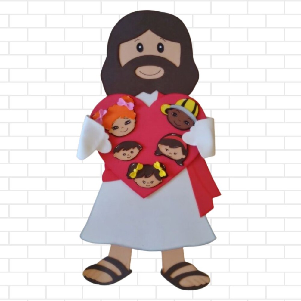 Recurso Bíblico Jesus e as Crianças em E.v.a.