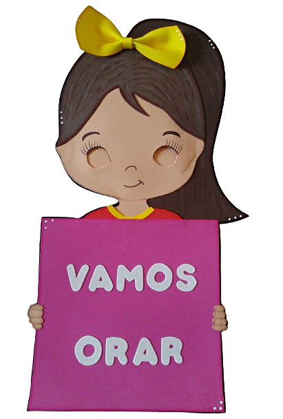 Recurso Bíblico Menina de Oração EVA