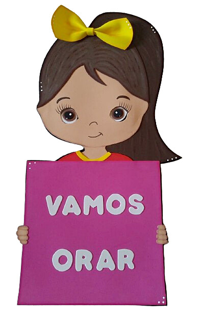 Recurso Bíblico Menina de Oração EVA