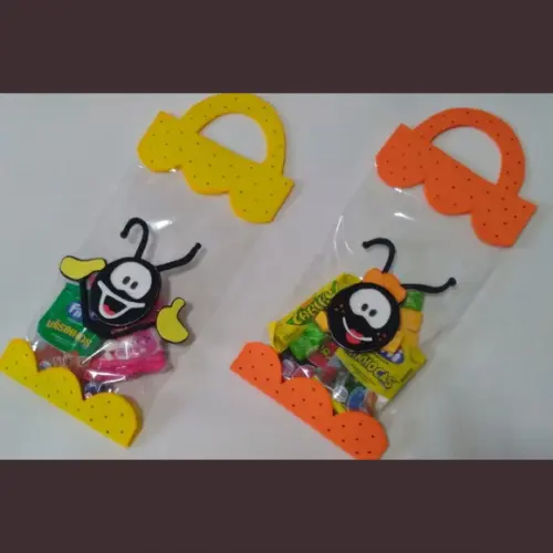 Kit Sacola de Doces Lembrancinha para Festas com 10 Unidades