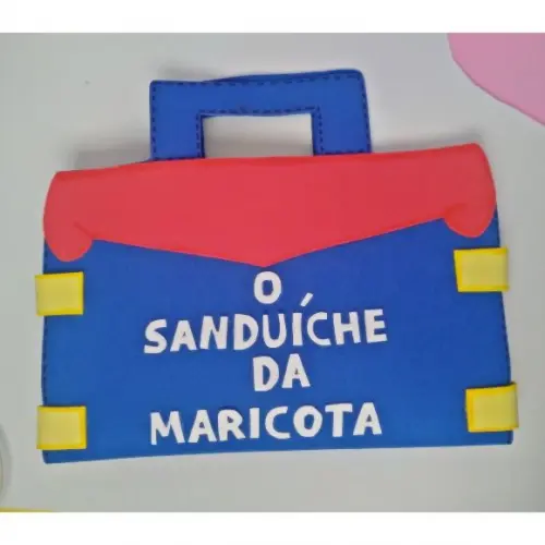 Sacola o Sanduíche da Maricota em Eva 50 x 40