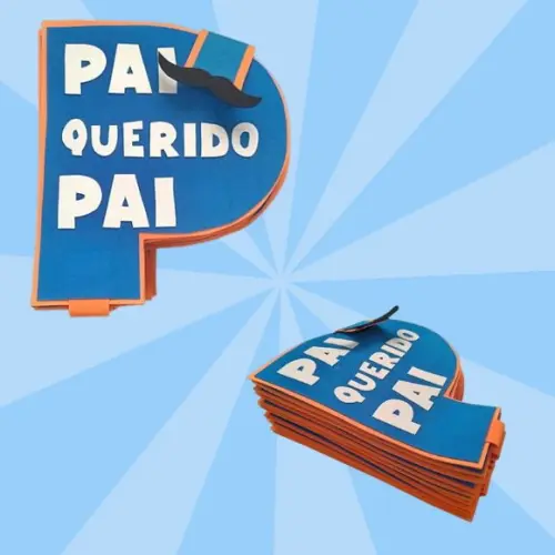 Recurso Pedagógico Pai Querido Pai em E.v.a.