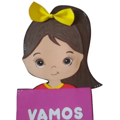 Recurso Bíblico Menina de Oração em E.v.a.