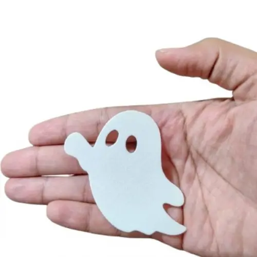Aplique Fantasma E.v.a Halloween 50 Unidades