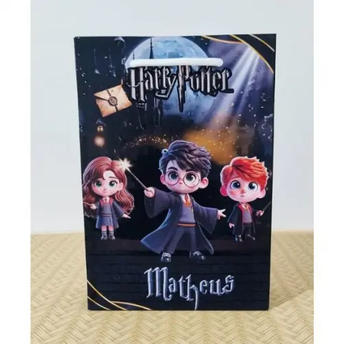 Sacola Personalizada Harry Potter Pegue e Monte
