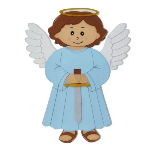 Anjo em Eva com Espada 43 x 34 cm