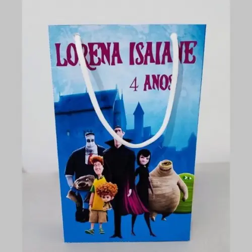 Sacola Personalizada Hotel Transilvânia Pegue e Monte