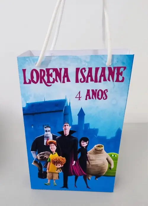 Sacola Personalizada Hotel Transilvânia Pegue e Monte