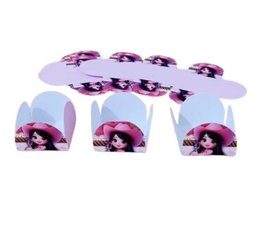 Forminhas para Doces Tema Boiadeira | Festa Country | Lembrancinh