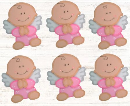Kit Lembrancinhas Chá de Bebê e Batismo EVA - 50
