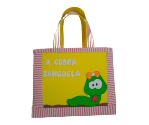 Recurso Pedagógico História a Cobra Banguela eva /palitoche
