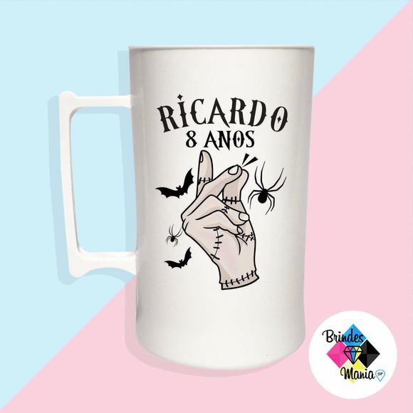 Caneca Acrilica Personalizada Wandinha 500ml
