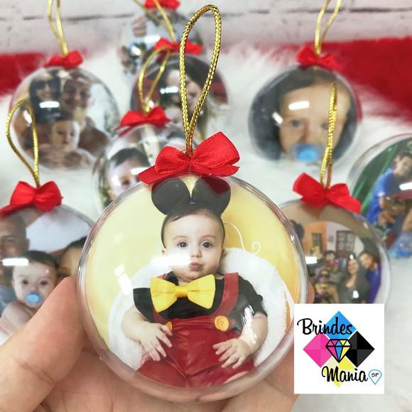 Bolas de Natal Personalizadas com Foto