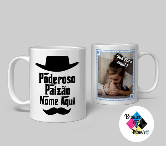 Caneca de Cerâmica Personalizada Poderoso Paizão