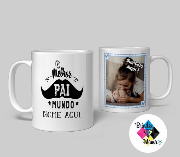 Caneca de Cerâmica Personalizada o Melhor Pai