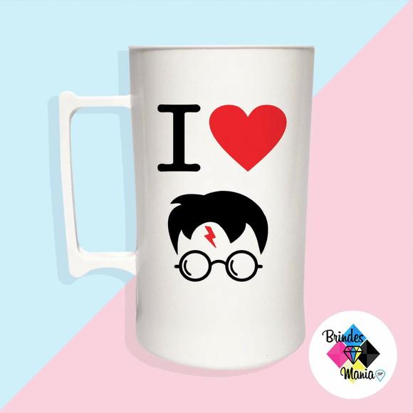 Caneca Acrilica Personalizada Harry Potter 500ml