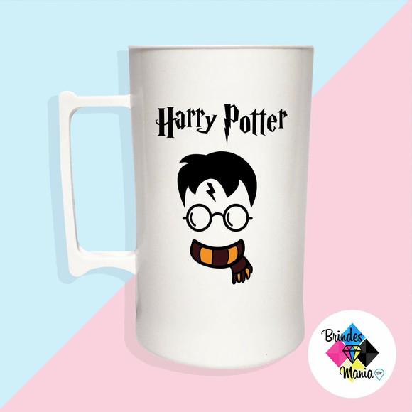 Caneca Acrilica Personalizada Harry Potter 500ml
