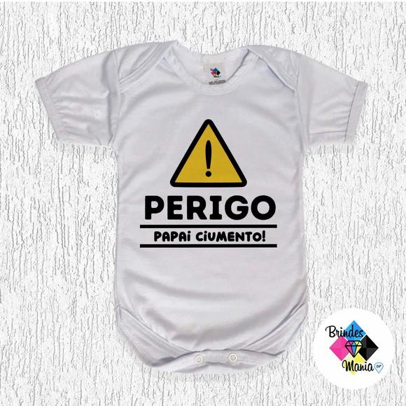 Body Bebe Personalizado Papai Ciumento