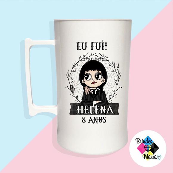 Caneca Acrilica Personalizada Wandinha 500ml
