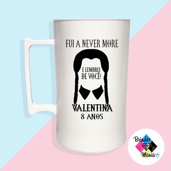 Caneca Acrilica Personalizada Wandinha 500ml
