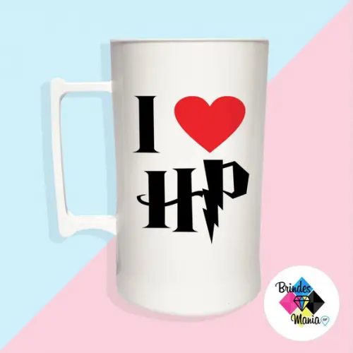 Caneca Acrilica Personalizada Harry Potter 500ml