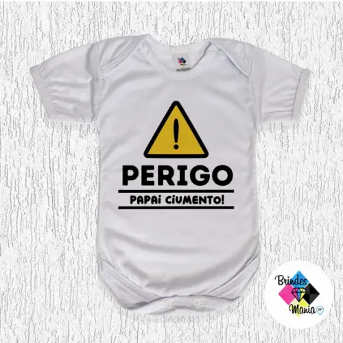 Body Bebe Personalizado Papai Ciumento