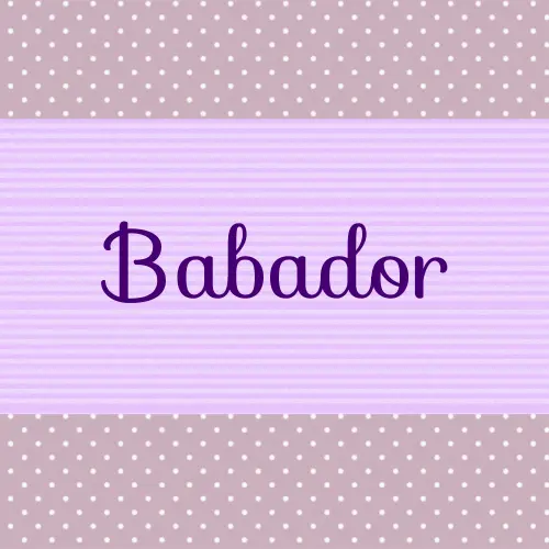 Babador