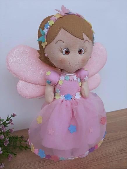 Boneca de feltro fadinha