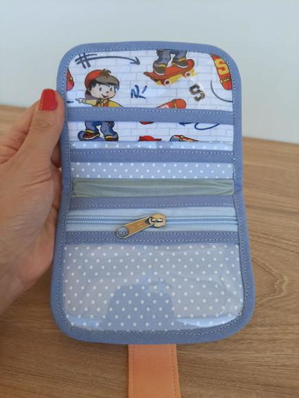 Carteira de Tecido Infantil