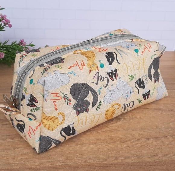 Necessaire Box Trapézio P