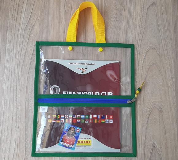 Porta Álbum da Copa de Plástico