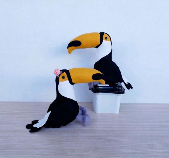 Tucano de feltro