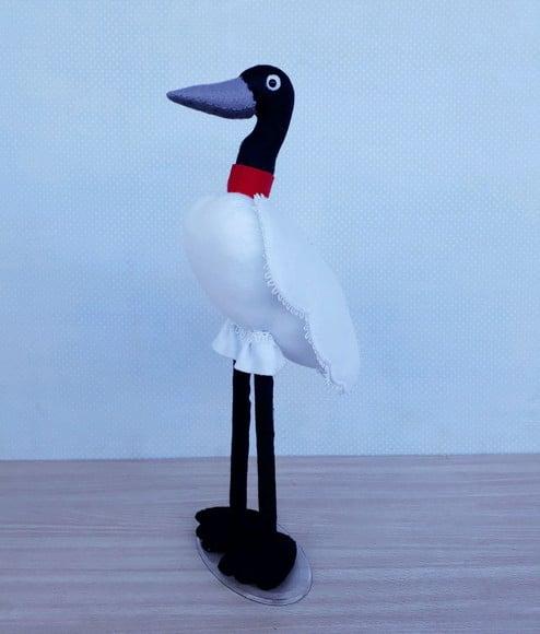 Tuiuiú de feltro