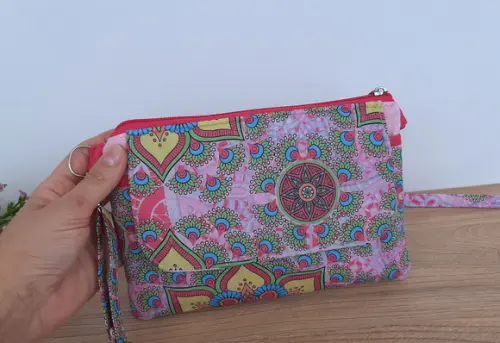 Bolsa Infantil Transversal de Tecido