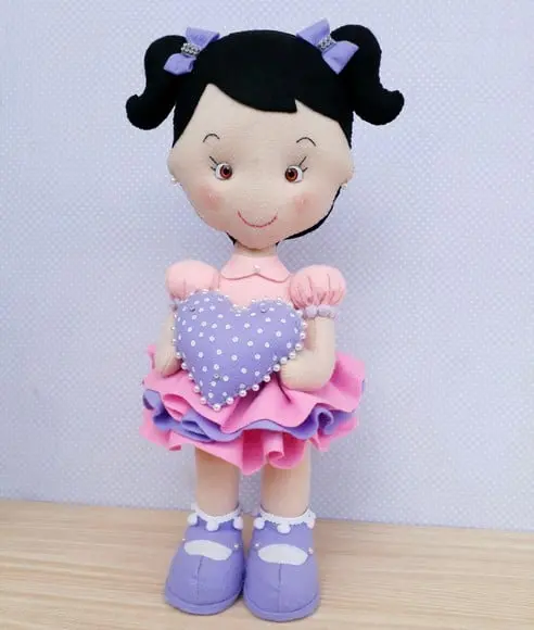 Boneca Chuva de Amor