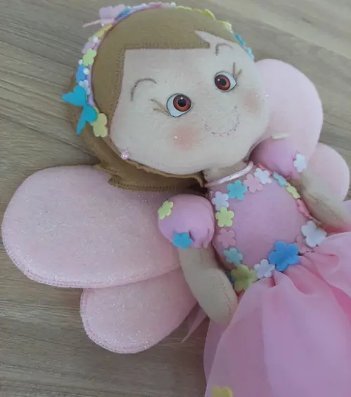 Boneca de feltro fadinha