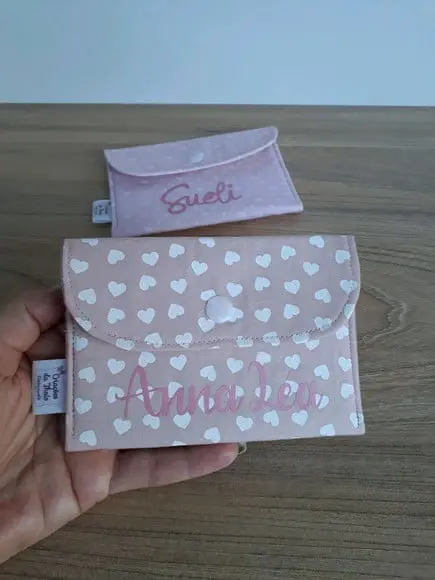 Carteirinha multi uso de tecido