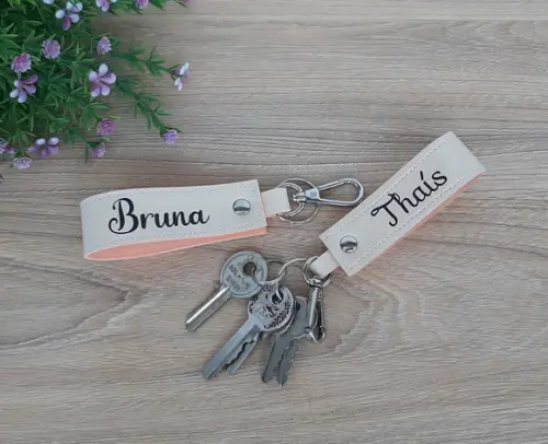 Chaveiro Personalizado com Nome